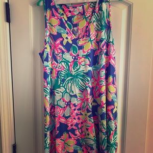 EEUC Lilly Pulitzer Cotton Swing Dress, Size L